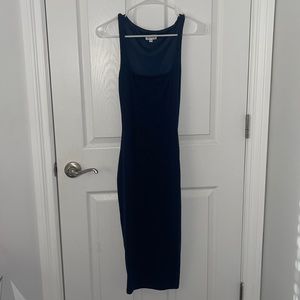 Gorgeous Revolve Superdown Navy Blue Midi Dress XXS